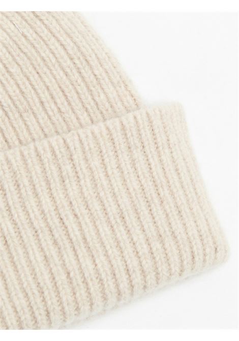 src beanie unisex beige in wool SPORTY & RICH | ACAW234NT